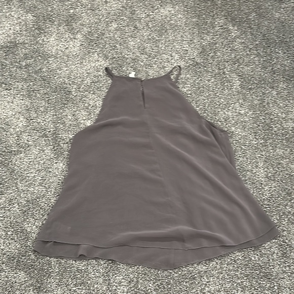 Gray Flowy Blouse - Picture 2 of 6